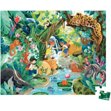 Puzzle 100 pièces, l'aventure Incas