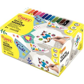 Classpack de 48 feutres textile assortis