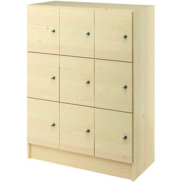 Meuble 9 portes avec clés 90x120x40cm