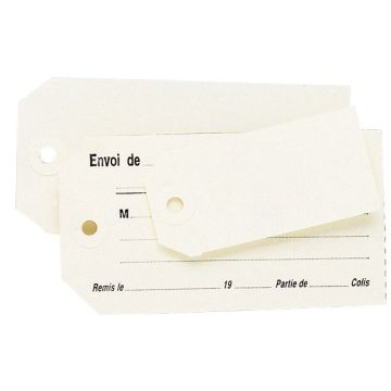 Boite de 1000 étiquettes américaines 80x38mm