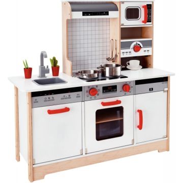 Combiné cuisine tout en 1 en bois