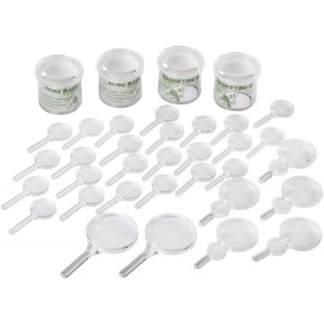 Seau de 31 loupes + 4 lentilles