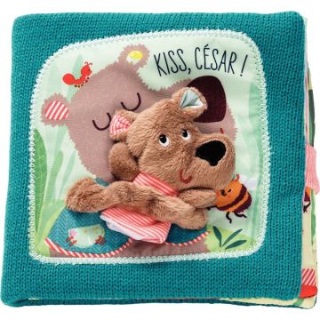 Livre en tissu l’ours César câlins LILLIPUTIENS