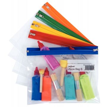 Paquet de 5 pochettes fourre-tout A5 assortis