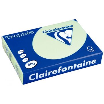 Ramette de 500 feuilles format A3 80g vert CLAIREFONTAINE