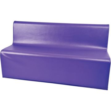 Canapé PVC 135x60x68cm violet
