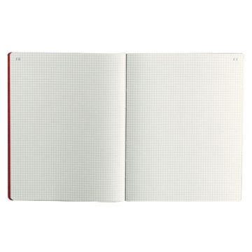 Piqûre de 80 pages folioté 5x5 format 32 x 25 cm