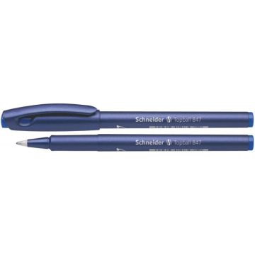 Roller pointe plastique 0,5mm bleu