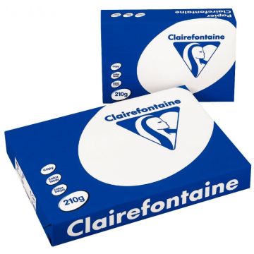 Paquet de 250 feuilles format A3 210g blanc CLAIRALFA