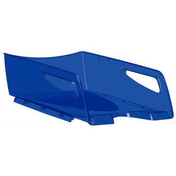 Corbeille à courrier maxi bleue