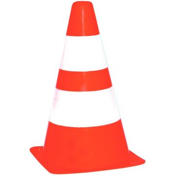 Lot de 8 balises 22cm orange