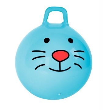 Ballon sauteur dotée d'une poignée