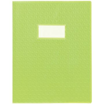 Paquet de 30 protège-cahiers grain 10/100ème format 17 x 22 cm coloris vert clair
