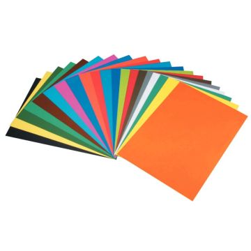 Paquet de 10 feuilles CARTA 50x65cm 270g marron