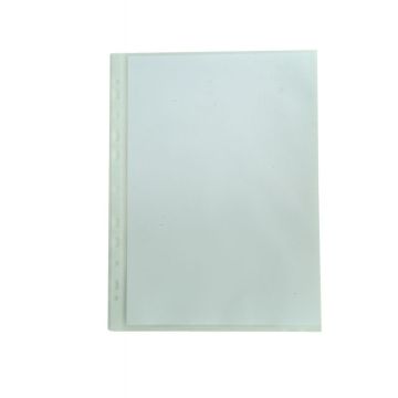 Boite de 100 pochettes perforées en polypropylène grainé 9/100ème