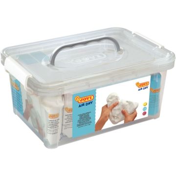 Pack de 9 pains de 500g de pâte autodurcissante coloris blanc