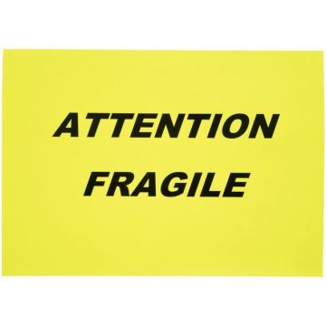 Boîte de 100 étiquettes Flaconuo multi-usages 210x297mm jaune