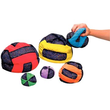 Set de 6 balles sac 8 cm