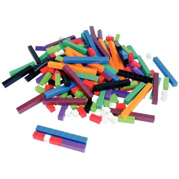 Sac de 241 réglettes mathématiques