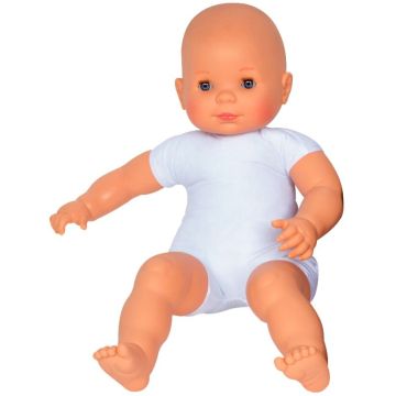 Poupon européen corps tissu 60 cm