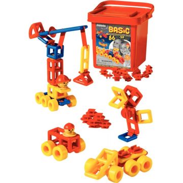 Baril de 86 pièces de jeu de construction MOBILO