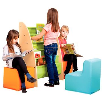 Bibliothèque 5 cases 72x38x111cm