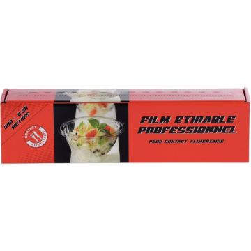 Rouleau de film étirable alimentaire 300m