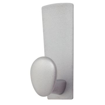 Patère adhésive en métal