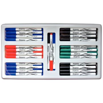 Classpack de 72 feutres MBudget pointe fine assortis