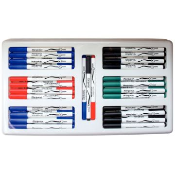 Classpack de 72 feutres MBudget pointe moyenne assortis