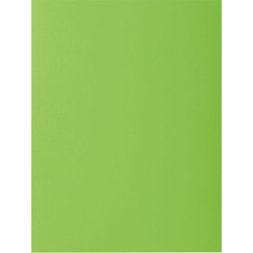 Paquet de 50 chemises 2 rabats ROCK"S 210g, format 24x32 cm, vert