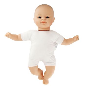 Poupon asiatique corps tissu 32 cm