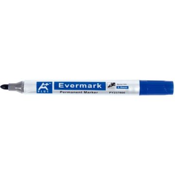 Marqueur permanent Evermark pointe ogive bleu