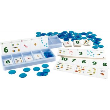 Atelier boîtes à compter niveau 2 pour 2 enfants