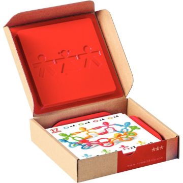 Boite de 24 fiches d'activités pour le jeu de construction les Acrobates 32668