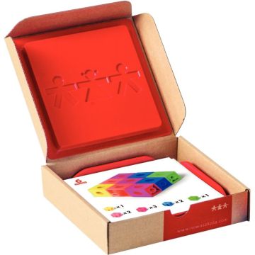 Boite de 24 fiches d'activités pour le jeu de construction  Multicubes 32674