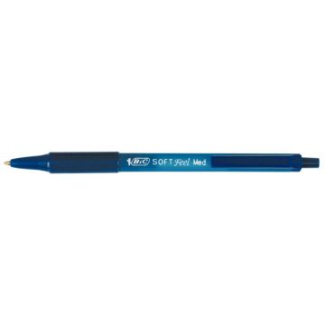 Stylo bille Soft Feel rétractable bleu