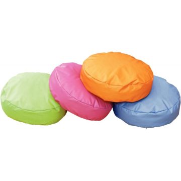 Coussin diamètre 40x10cm vert