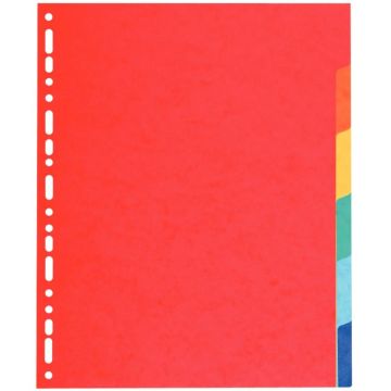 Jeu de 6 intercalaires en carte recyclée 220g, format A4+