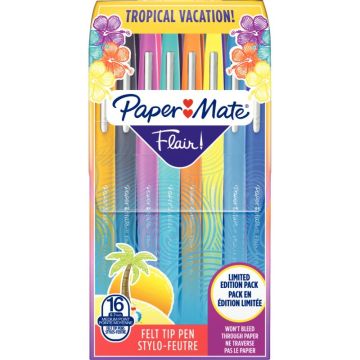 Pochette de 16 feutres Flair tropical