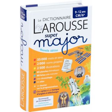 Dictionnaire super major, CM1 à la 6ème
