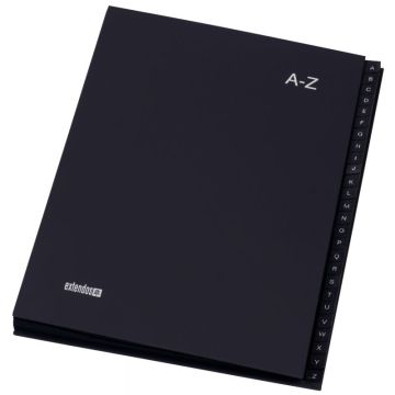 Trieur alphabétique 26 compartiments, gris