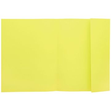 Paquet de 100 chemises 1 rabat 160g, format 24x32 cm, jaune canari