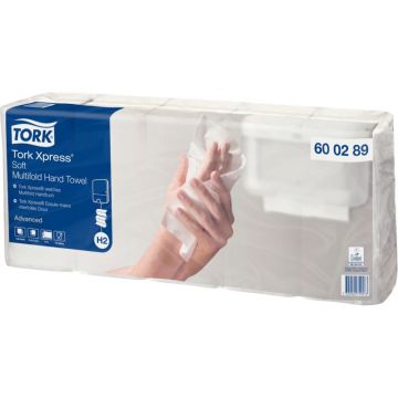 Paquet de 1260 essuie-mains H2 pliage Z blanc