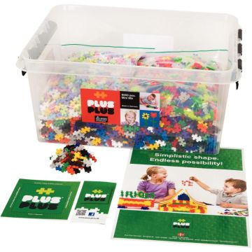 Box EDUC MINI 6000 pièces, couleurs assorties