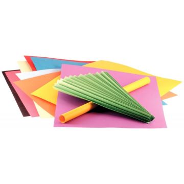 Paquet de 24 feuilles VIVALDI 50x65 cm 240 g assortis