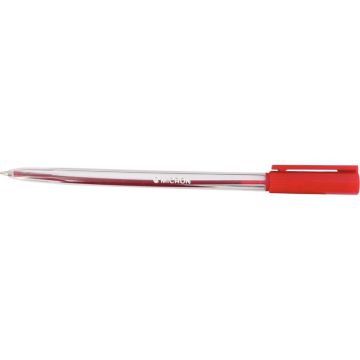 Stylo bille Micron pointe moyenne rouge