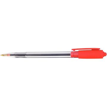 Stylo bille Wiz pointe moyenne rouge