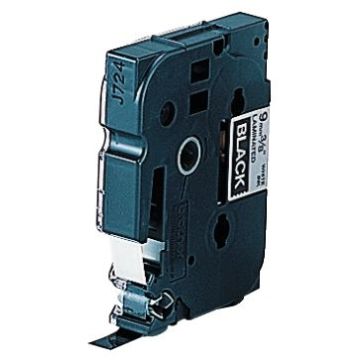 Recharge de ruban BROTHER TZE   blanc et noir  9 mm