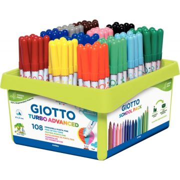 Classpack de 108 feutres Advanced assortis